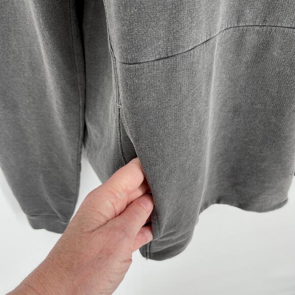 AG Adriano Goldschmied Eloi Hoodie NEW Mens Sz XS Gray Distressed Retail $188 - Picture 4 of 12